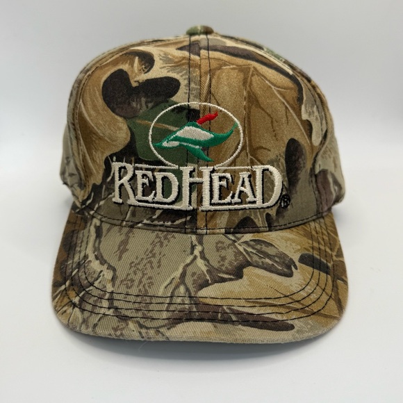 RedHead Tan and Brown Camouflage Outdoor Cap Adjustable Hat - Picture 1 of 7